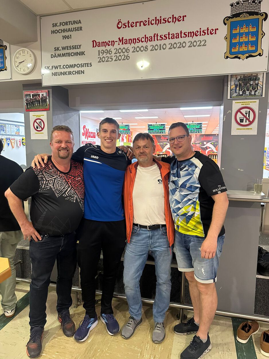 2. Platz beim Hobbykegelturnier in Neunkirchen